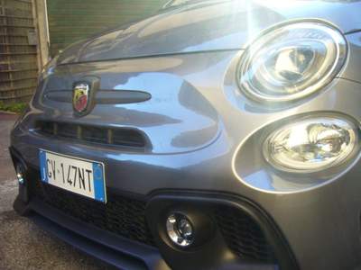 Abarth 595 1.4 Turbo T-Jet 165 CV Turismo Bicolore Tetto Nero Grigio usata Roma