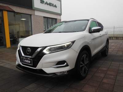 Nissan Qashqai 1.7 dCi 150 CV N-Connecta Bianco usata San Martino Siccomario