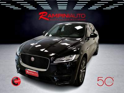 Jaguar F-Pace 2.0 D 180 CV AWD aut. Prestige Pronta Consegna Nero usata Gubbio