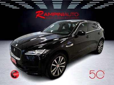 Jaguar F-Pace 2.0 D 180 CV AWD aut. Prestige Pronta Consegna Nero usata Gubbio