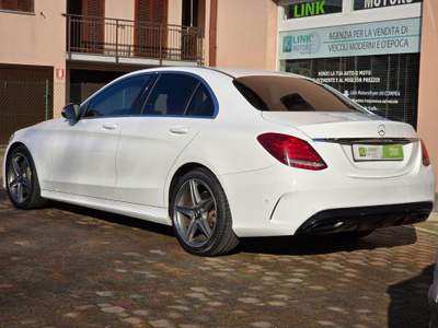 Mercedes-Benz Classe C d 170 CV 7G-TRONIC Premium AMG E6 Bianco usata Cava Manara