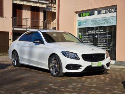 Mercedes-Benz Classe C d 170 CV 7G-TRONIC Premium AMG E6 Bianco usata Cava Manara