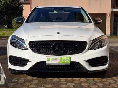 Mercedes-Benz Classe C d 170 CV 7G-TRONIC Premium AMG E6 Bianco usata Cava Manara