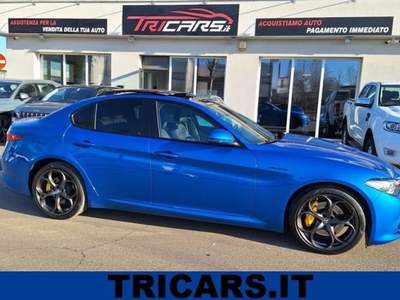 Alfa Romeo Giulia 2.2 Turbodiesel 210 CV AT8 AWD Q4 Veloce PERMUTE Blu/Azzurro usata Parma