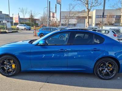 Alfa Romeo Giulia 2.2 Turbodiesel 210 CV AT8 AWD Q4 Veloce PERMUTE Blu/Azzurro usata Parma