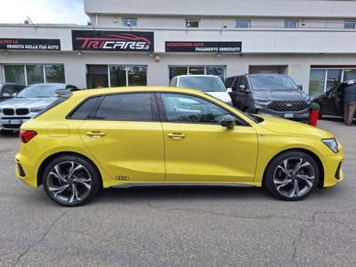 Audi A3 SPB 30 TDI S tronic S line edition PERMUTE Giallo usata Parma