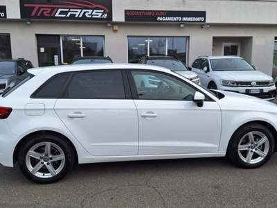 Audi A3 SPB 30 g-tron S tronic Business PERMUTE UNICOPROPR Bianco usata Parma