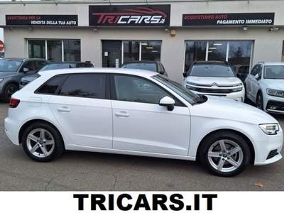Audi A3 SPB 30 g-tron S tronic Business PERMUTE UNICOPROPR Bianco usata Parma