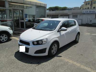 Chevrolet Aveo 1.3 diesel 75CV S&S 5 porte LT Bianco usata Roma