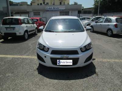 Chevrolet Aveo 1.3 diesel 75CV S&S 5 porte LT Bianco usata Roma