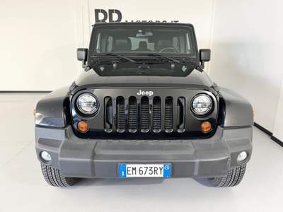 Jeep Wrangler Unlimited 2.8 CRD DPF Sahara Auto Nero usata Parma
