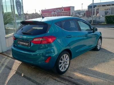 Ford Fiesta 1.5 TDCi 5 porte Titanium Blu/Azzurro usata Augusta