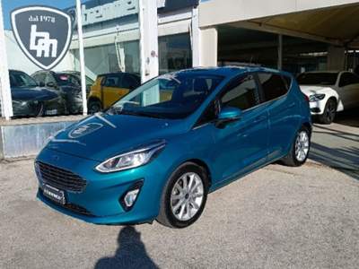 Ford Fiesta 1.5 TDCi 5 porte Titanium Blu/Azzurro usata Augusta