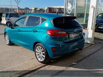 Ford Fiesta 1.5 TDCi 5 porte Titanium Blu/Azzurro usata Augusta