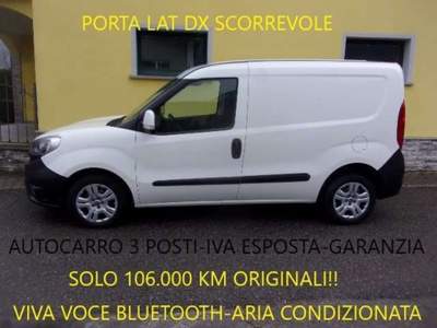 Fiat Doblò CARGO 1.3 MJT PC-TN SX- 3 POSTI-PIU IVA Bianco usata Samolaco