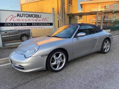 Porsche 911 Carrera 4 cat Cabriolet MOTORE NUOVO Argento usata Gussago