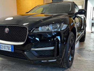 Jaguar F-Pace 2.0 D 180 CV AWD aut. R-Sport-iva esp. compresa Nero usata Borgo San Dalmazzo