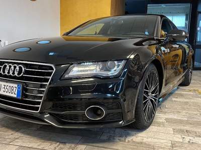 Audi A7 SPB 3.0 V6 TDI 245 CV quattro S tronic S-LINE B.PL Nero usata Borgo San Dalmazzo