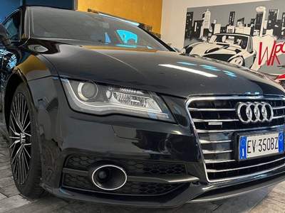Audi A7 SPB 3.0 V6 TDI 245 CV quattro S tronic S-LINE B.PL Nero usata Borgo San Dalmazzo