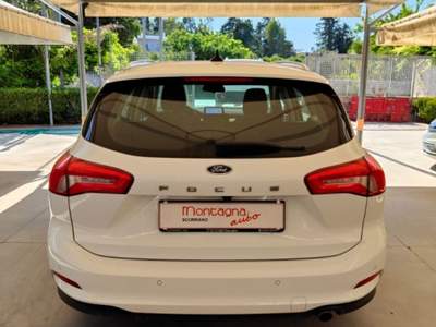 Ford Focus 1.5 EcoBlue 120 CV SW Business Bianco usata Scorrano