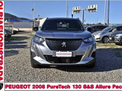 Peugeot 2008 PureTech 130 S&S Allure Pack Grigio usata Olbia