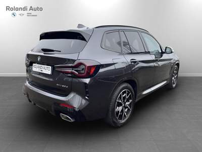 BMW X3 xdrive20d mhev 48V Msport auto Grigio usata Casale Monferrato