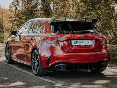 Mercedes-Benz Classe A 4Matic 4p. AMG Line Premium Plus Rosso usata Magenta