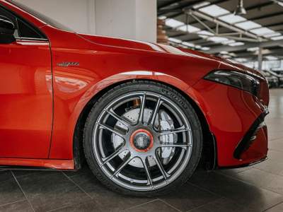 Mercedes-Benz Classe A 4Matic 4p. AMG Line Premium Plus Rosso usata Magenta