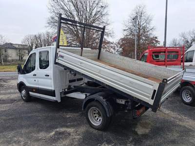 Ford Transit 350 2.0 EcoB.130CV  PL-RG RIBALTABILE DOPPIA CABIN Grigio usata Borgaro Torinese