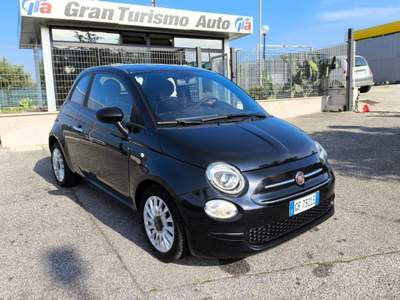 Fiat 500 1.0 Hybrid Lounge PREZZO REALE!! ITALIANA UFF. Nero usata Ciampino