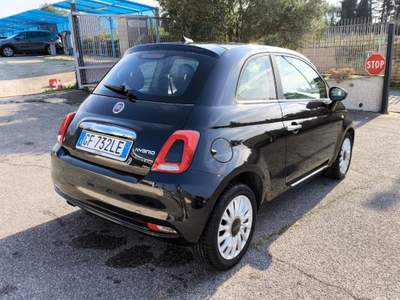 Fiat 500 1.0 Hybrid Lounge PREZZO REALE!! ITALIANA UFF. Nero usata Ciampino