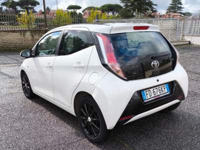 Toyota Aygo 1.0 VVT-i 5P x-cite AUTOMATICA PREZZO REALE FULL Bianco usata Ciampino