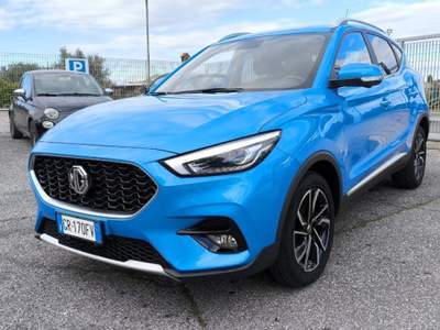 MG ZS 1.5 VTi-tech Luxury PREZZO REALE 15000 KM FULL OPT Blu/Azzurro usata Ciampino