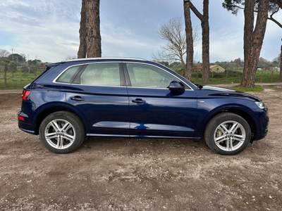 Audi Q5 45 TDI quattro tiptronic S line plus Blu/Azzurro usata Bracciano