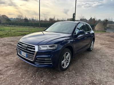 Audi Q5 45 TDI quattro tiptronic S line plus Blu/Azzurro usata Bracciano