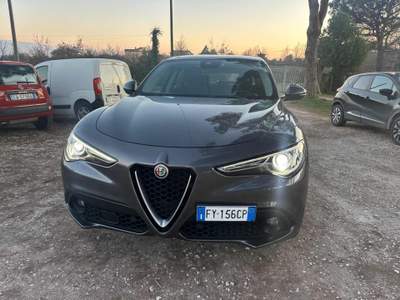 Alfa Romeo Stelvio 2.2 Turbodiesel 160 CV AT8 RWD Business Grigio usata Bracciano