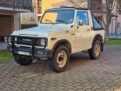 Suzuki SJ400/Samurai 1.3 64 CV 500 X Samurai Bianco usata Cava Manara