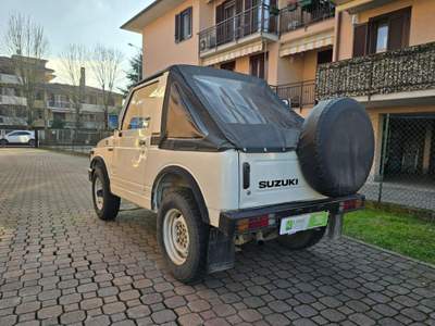 Suzuki SJ400/Samurai 1.3 64 CV 500 X Samurai Bianco usata Cava Manara