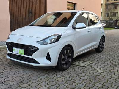 Hyundai i10 1.2 MPi 84 CV Connectline 2023 Bianco usata Cava Manara