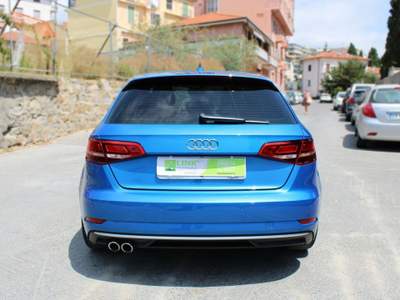 Audi A3 SPORTBACK SPB 35 TDI S TRONIC ADMIRED Blu/Azzurro usata Sanremo