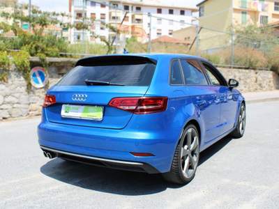 Audi A3 SPORTBACK SPB 35 TDI S TRONIC ADMIRED Blu/Azzurro usata Sanremo