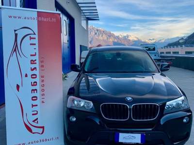 BMW X3 xDrive20d AUT. catena distribuzione nuova!!! Nero usata Pisogne