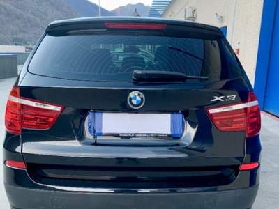 BMW X3 xDrive20d AUT. catena distribuzione nuova!!! Nero usata Pisogne