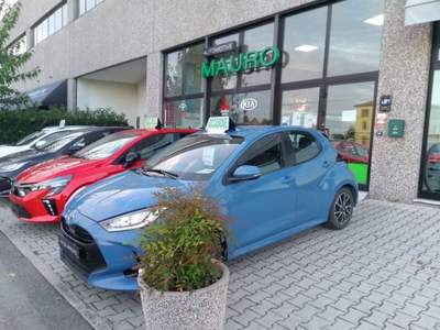Toyota Yaris 1.5 Hybrid 5 porte Trend - NEOPATENTATI Blu/Azzurro usata San Giorgio di Piano
