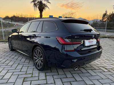 BMW Serie 3 320d d 48V xDrive Touring Msport ITALIANA Blu/Azzurro usata Savoia di Lucania