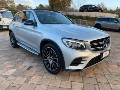 Mercedes-Benz GLC d 4Matic Premium AMG NIGHT EDITION*TETTO*PEDANE!! Argento usata Savoia di Lucania