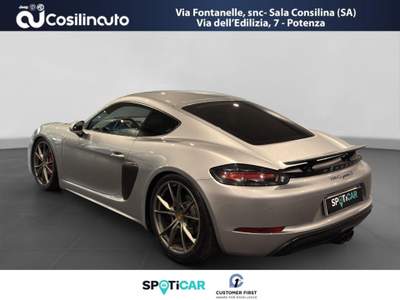 Porsche 718 718 Cayman 2.5 S  350 CV PDK Grigio usata Sala Consilina