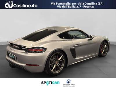 Porsche 718 718 Cayman 2.5 S  350 CV PDK Grigio usata Sala Consilina