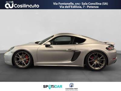 Porsche 718 718 Cayman 2.5 S  350 CV PDK Grigio usata Sala Consilina