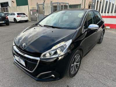 Peugeot 208 1° serie BlueHDi 75 5 porte Allure Nero usata Fonte Nuova